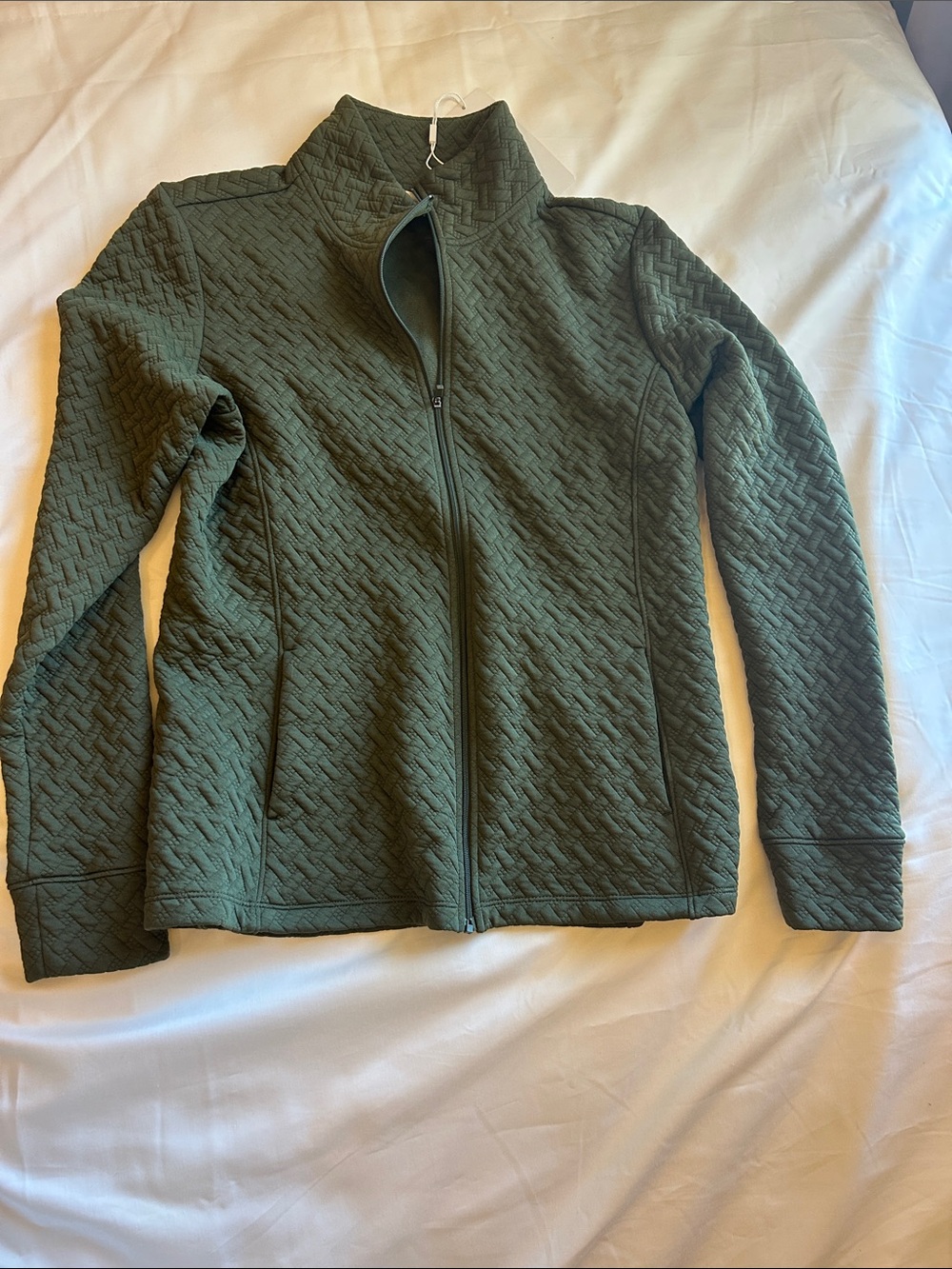 Lady Hagen Quilted Full-Zip Jacket - Green